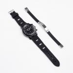 Мужской подарочный набор «Маратон» 2 в 1: наручные кварцевые часы, браслет