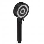 Лейка для душа, 5 режимов, 90мм, черный