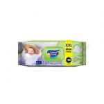 СОЛНЦЕ И ЛУНА Влажные салфетки для детей 0+ с отваром лаванды big-pack с крышкой 180шт КК/8