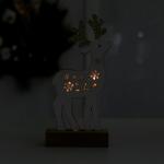 Декор с подсветкой «Снежный олень»