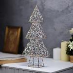 Светодиодная фигура «Ёлочка» 36?17?6 см, 20 LED, батарейки ААx2 (не в комплекте), свечение теплое белое