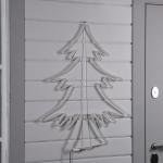 Неоновая фигура «Ёлка», 70?85 см, 560 LED, 220 В, свечение зелёное