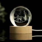 Светильник новогодний «Олень», d=6 см