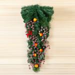 Искусственная ёлка настенная «Зимнее волшебство. Уютная сказка», 64 см, ПВХ ветки отгибаются