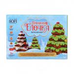 Набор для творчества «Ёлочка пряничная», с имбирно-медовыми пряниками, 700 г