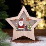 Декор с подсветкой «Сказка в звезде» 2.3?19.7?19.7 см