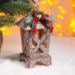 Декор новогодний с подсветкой «Сказка», 8.5?8.5?16 см