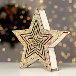 Декор с подсветкой «Звёздочка узорная», 26?5?25 см