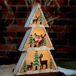 Декор новогодний с подсветкой «Ёлочка», 4.4?20?29 см