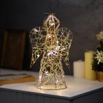 Светодиодная фигура «Ангел» 29?17?16 см, 20 LED, батарейки ААx2 (не в комплекте), свечение теплое белое
