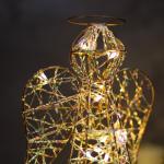 Светодиодная фигура «Ангел» 29?17?16 см, 20 LED, батарейки ААx2 (не в комплекте), свечение теплое белое