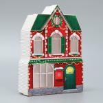 Коробка подарочная «Новогодний дом», 16?22?5 см