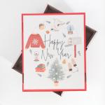 Коробка подарочная новогодняя складная «Хюгге», 31?25.5?16 см, Новый год