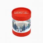 Коробка новогодняя подарочная «Сказочного Нового года», 10?11 см