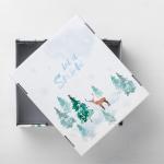 Коробка подарочная новогодняя складная «Лесная сказка», 31?25.5?16 см, Новый год