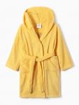 Халат махровый детский Этель «Я солнышко», размер 34 (122-128 см), жёлтый