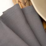 Дорожка декоративная 'Цвет эмоций' 40х145, саржа, 100% хлопок, 'Графит'