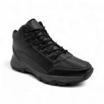 Ботинки на меху А688-3 черные п/п