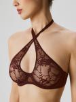 Бюстгальтер с мягкой чашкой жен. Claretta бордовый