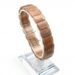 Браслет из Беломорита прямоугольник 10*15мм, 24,8г