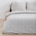 КПБ 'Традиция' дуэт, поплин, 100% хлопок, пл. 110 гр./кв.м., 'Клетка Виши' Пододеяльник 146*217 (2 шт.), простыня 217*240, наволочка 70*70 (2 шт.)