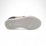 Кроссовки 602-8 черно бежевые п/п