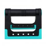 SILAPRO Max Упоры для отжиманий 16х13см, нейлон, TPR, нерж. сталь