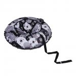 BY SPORT Тюбинг/ватрушка, диаметр 100см, оксфорд 600D, ПВХ, бутиловая камера R15, медведи