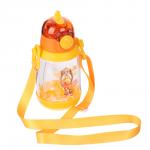 BY Русские Супергерои Бутылка детская с поильником, 8.5x19см,520мл,"Заря" PC, PP, силикон