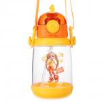 BY Русские Супергерои Бутылка детская с поильником, 8.5x19см,520мл,"Заря" PC, PP, силикон