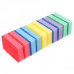 VETTA Набор губок для мытья посуды "Премиум" 10 шт., 9х6,5х2,5 см