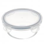 VETTA Контейнер для продуктов на защелках 600мл круглый, жаропрочное стекло