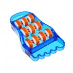 SILAPRO Массажер для ступней ног (улучшающий кровообращение) 21,5x12 см, пластик, 2 цвета