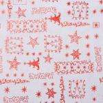 Скатерть новогодняя «Этель. Новогодняя», 140?180±5 см, 80% п/э, 20% лён, 120 г/м?