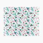 Скатерть новогодняя «Доляна» Rowan, 145?300 см, 100% п/э