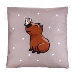 PROVANCE Капибары Подушка декоративная 40х40см, 100% полиэстер