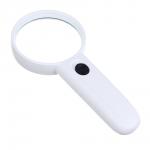 Лупа с LED подсветкой, d6,5см, пластик, стекло, 3xAAA (не входят в комплект)