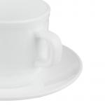 MILLIMI Бьянко Чайная пара (чашка 250 мл., блюдце 15  см) опаловое стекло, KFB250T/D60T