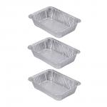 Набор алюминиевых форм для приготовления тм VETTA, алюминий, 22х15,5х4,5см, дно 18x11,5см, 1050мл, L