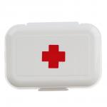 Универсальный бокс тм VETTA, дорожный, 8 отдел., пластик, 10х6х3,5см