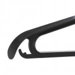 Вешалка для одежды пластик р. 48-50, цв. черный ХП