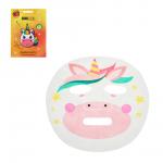 ЮНИLOOK Маска для лица тканевая Забавные животные, 24мл, 2-3 вида