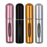 Атомайзер для духов тм ЮНИLOOK, алюминий, пластик, 5мл, 3-4 цвета