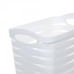 Корзина для хранения тм VETTA, пластик, 6,4 л, 31,5х20,5х21см