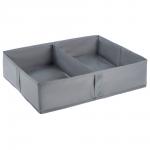 VETTA Органайзер, 2 отделения, 40х30х10см, Швеция, полиэстер, серый