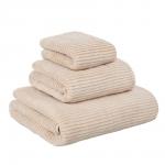 PROVANCE Basic Комплект полотенец, 3шт, 30х50, 50х80, 70х120, 95% пэ, 5% полиамид, 280гр/м, бежевый