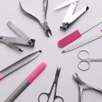 ЮНИLOOK Книпсер для ногтей с силиконовой ручкой, длина лезвий 12мм, сталь, 8см, 2-3 цвета