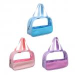 ЮL Косметичка банная с ручками, ПВХ, 24,5х16,5х7см, 3 цвета