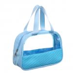 ЮL Косметичка банная с ручками, ПВХ, 24,5х16,5х7см, 3 цвета