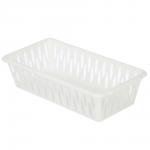 Корзинка для хранения Keeplex Light XS 19,5х10х5см, пластик, белое облако